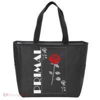 Primal Rose Empyre Floral Rose Flower Tote Bag thumb 0