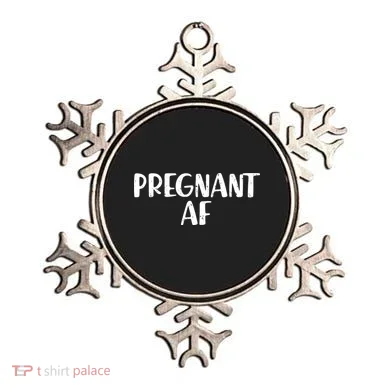 Pregnant AF Ornament