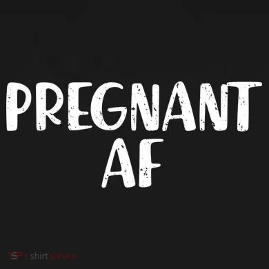 Pregnant AF Ornament