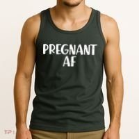 Pregnant AF Tank Top thumb 3
