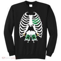 Pregnant Beer Skeleton Irish Baby Sweatshirt thumb 0