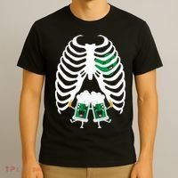 Pregnant Beer Skeleton Irish Baby T-Shirt thumb 3