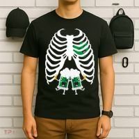 Pregnant Beer Skeleton Irish Baby T-Shirt thumb 6