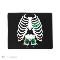 Pregnant Beer Skeleton Irish Baby Mousepad thumb 0