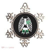 Pregnant Beer Skeleton Irish Baby Ornament thumb 0