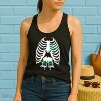 Pregnant Beer Skeleton Irish Baby Women's Tank Top thumb 2