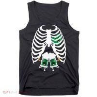 Pregnant Beer Skeleton Irish Baby Tank Top thumb 0