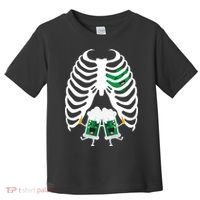 Pregnant Beer Skeleton Irish Baby Toddler T-Shirt thumb 0