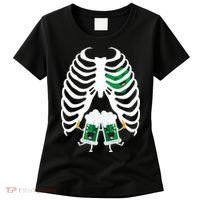 Pregnant Beer Skeleton Irish Baby Women's T-Shirt thumb 0