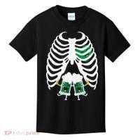 Pregnant Beer Skeleton Irish Baby Kids T-Shirt thumb 0