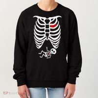 Pregnant Skeleton Women's Sweatshirt thumb 0