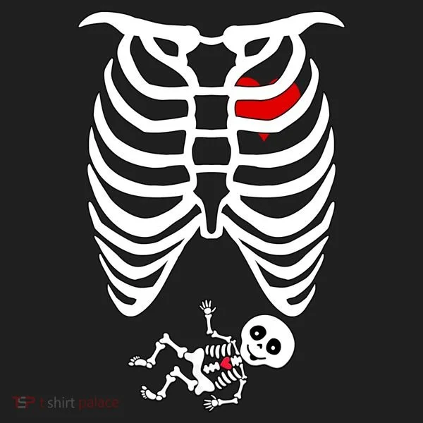 Pregnant Skeleton Women's Sweatshirt