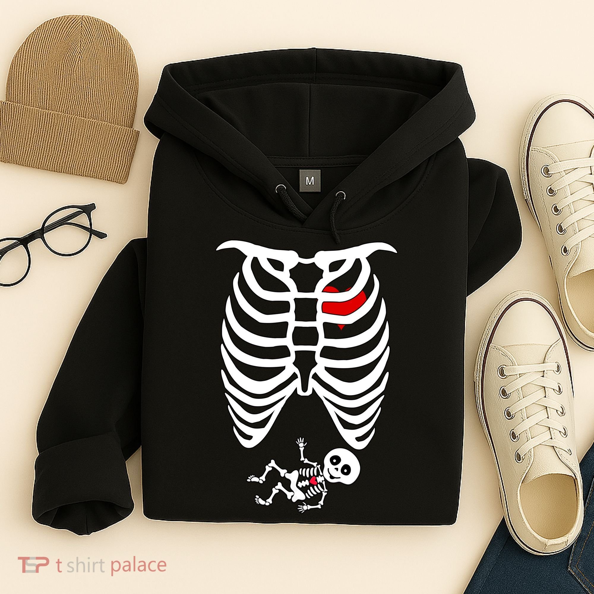 Pregnant Skeleton Hoodie