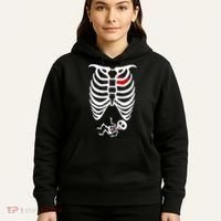 Pregnant Skeleton Hoodie thumb 5