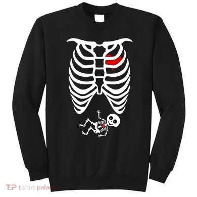 Pregnant Skeleton Sweatshirt