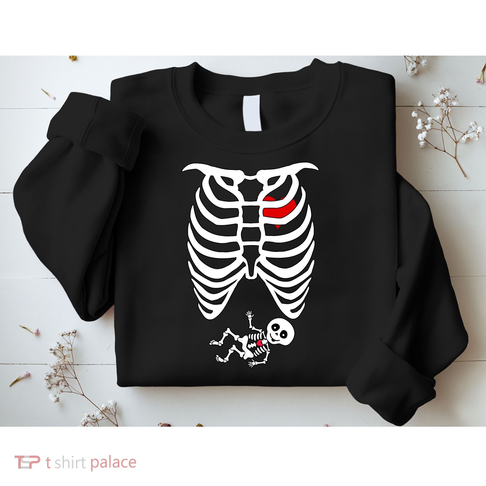 Pregnant Skeleton Sweatshirt