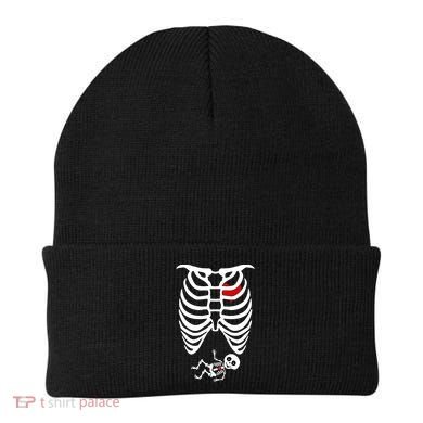 Pregnant Skeleton Beanie