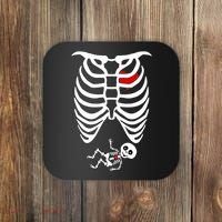 Pregnant Skeleton Coaster thumb 0