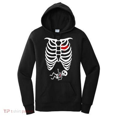 Pregnant Skeleton Women's Hoodie