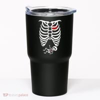 Pregnant Skeleton Tumbler thumb 0
