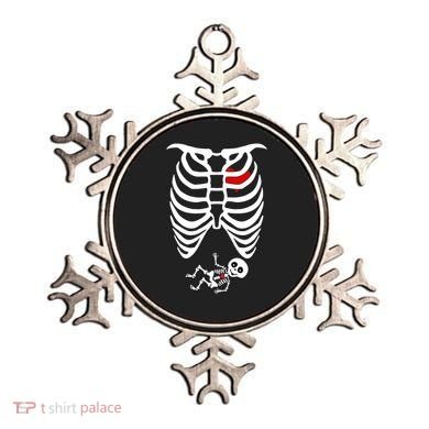 Pregnant Skeleton Ornament