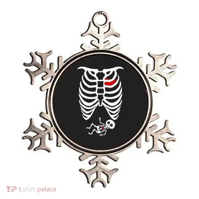 Pregnant Skeleton Ornament
