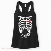 Pregnant Skeleton Women's Tank Top thumb 0