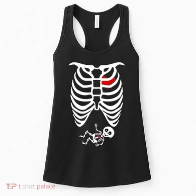 Pregnant Skeleton Women's Tank Top