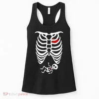 Pregnant Skeleton Women's Tank Top thumb 0