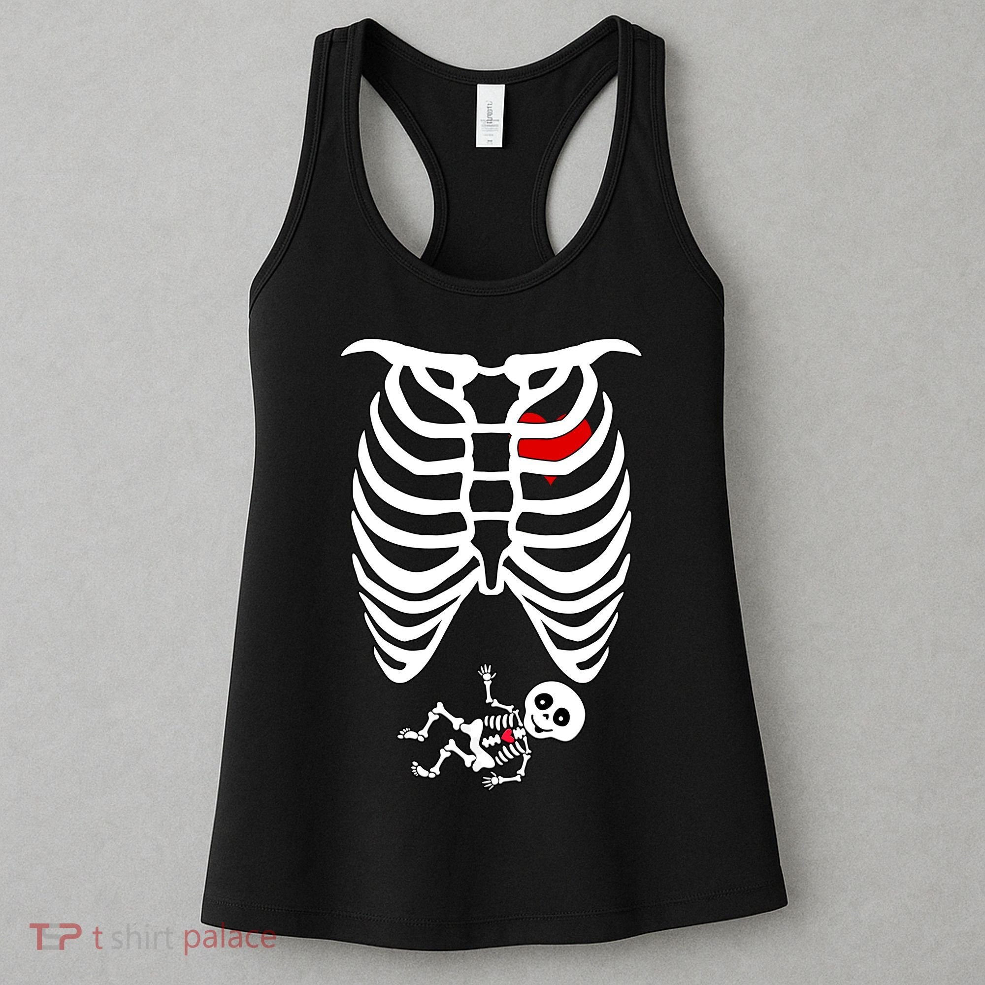 Pregnant Skeleton Women's Tank Top