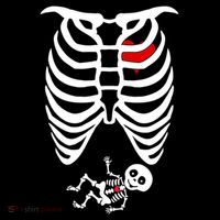 Pregnant Skeleton Women's Tank Top thumb 5
