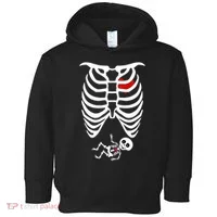Pregnant Skeleton Toddler Hoodie thumb 0