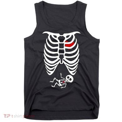 Pregnant Skeleton Tank Top