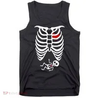 Pregnant Skeleton Tank Top thumb 0