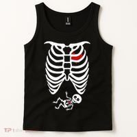Pregnant Skeleton Tank Top thumb 2