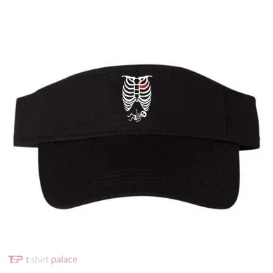 Pregnant Skeleton Visor