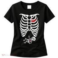 Pregnant Skeleton Women's T-Shirt thumb 0