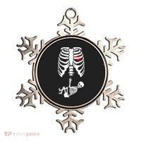 Pregnant Skeleton Baby Middle Finger Costume Ornament thumb 0