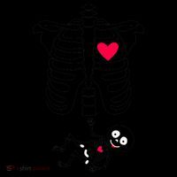 Pregnant Skeleton Ribcage with Baby Costume Coffee Mug thumb 5