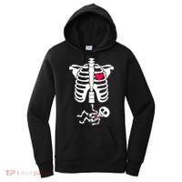 Pregnant Skeleton Ribcage with Baby Costume Women's Hoodie thumb 0