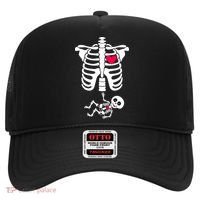 Pregnant Skeleton Ribcage with Baby Costume Hat thumb 0