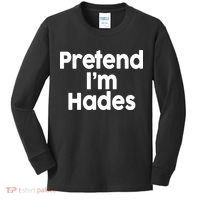 Pretend I'm Hades Kids Long Sleeve Shirt thumb 0