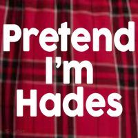 Pretend I'm Hades Women's Flannel Plaid Pajama Pants thumb 2
