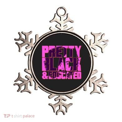 Pretty Black & Educated Black History Month Ornament