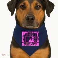Pretty Black & Educated Black History Month USA-Made Doggie Bandana thumb 1