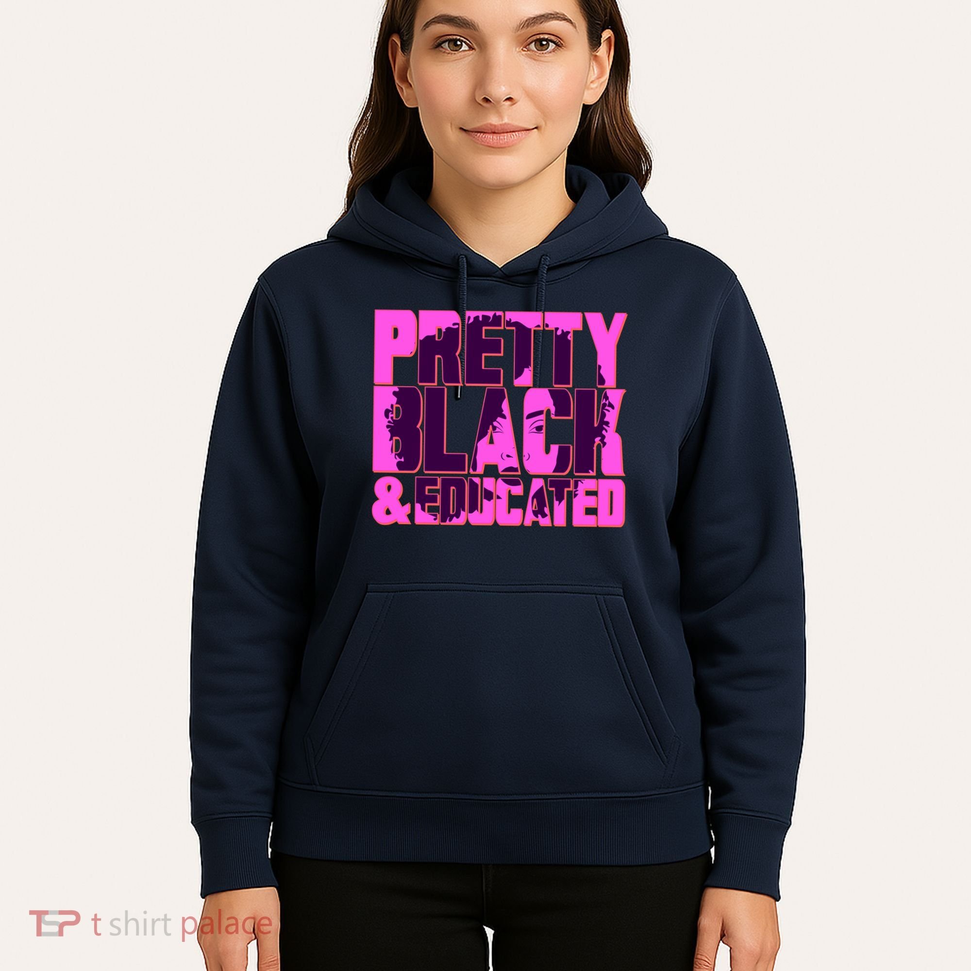 Pretty Black & Educated Black History Month Hoodie