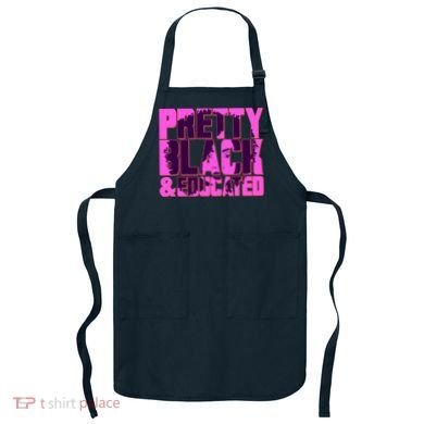 Pretty Black & Educated Black History Month Apron