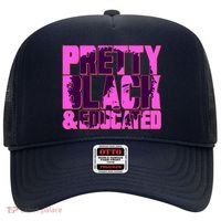 Pretty Black & Educated Black History Month Hat thumb 0