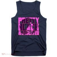 Pretty Black & Educated Black History Month Tank Top thumb 0