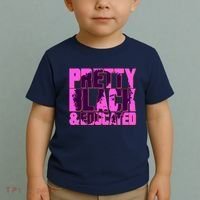 Pretty Black & Educated Black History Month Toddler T-Shirt thumb 2